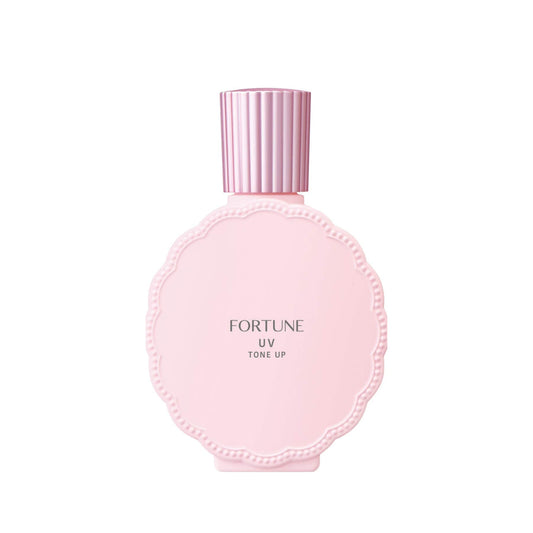 KOSE COSMEPORT FORTUNE TONE UP UV COVER MAKE UP BASE SPF 50+ PA++++ Сонцезахисний праймер з ефектом пудри (рожеві перли), 30мл