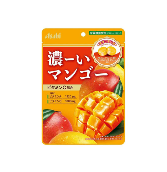 ASAHI MANGO CANDY Цукерки з вітаміном А та С зі смаком манго, 80г