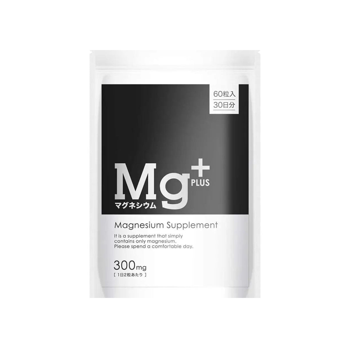 MONONET MAGNESIUM SUPPLEMENT Mg+ Магній 300 мг 60 шт на 30 днів