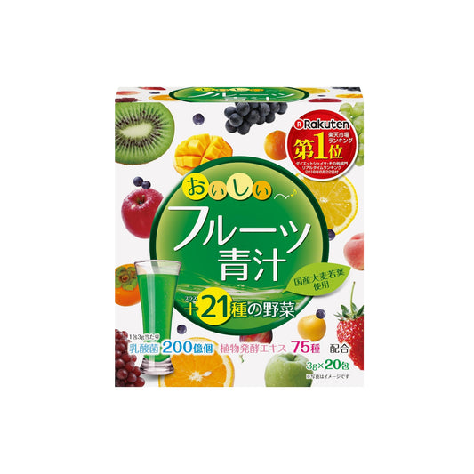 YUWA DELICIOUS FRUITS AOJIRU Фруктовий аодзіру з молочнокислими бактеріями та ферментами, 20 шт