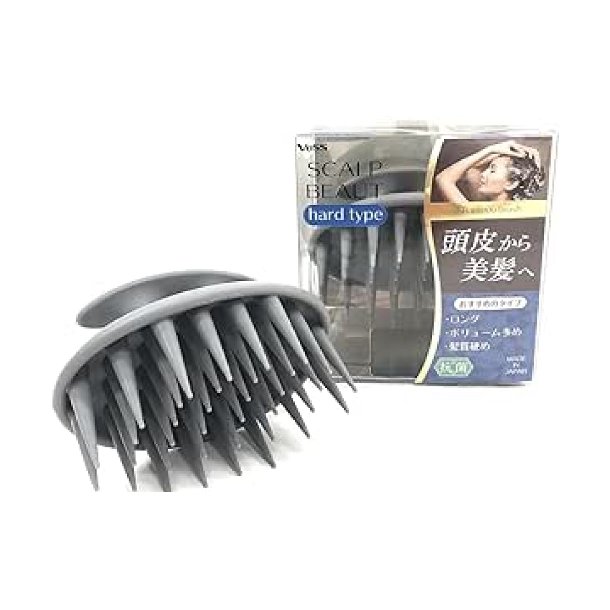 VESS SCALP BEAUT SHAMPOO BRUSH Еластична щітка для миття голови