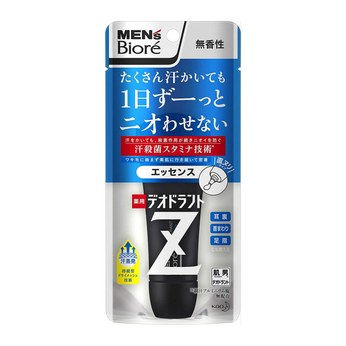 KAO MENS BIORE DEODORANT Z Крем дезодорант для чоловіків,40 г
