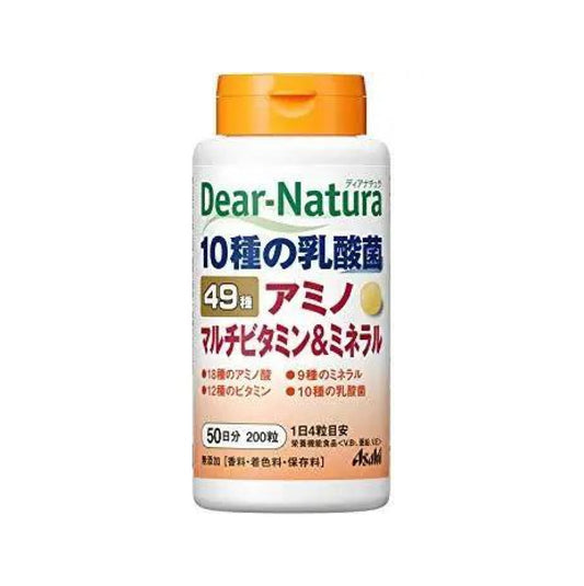 ASAHI DEAR NATURA 49 Вітаміни, мінерали, амінокислоти, 200 шт