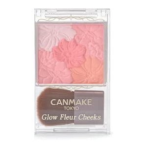 CANMAKE GLOW FLEUR CHEEKS, Японські рум'яна, 6,3 г.
