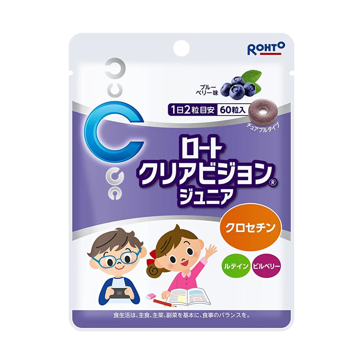 ROHTO CLEAR VISION JUNIOR Вітамінний дитячий комплекс для здоров'я очей