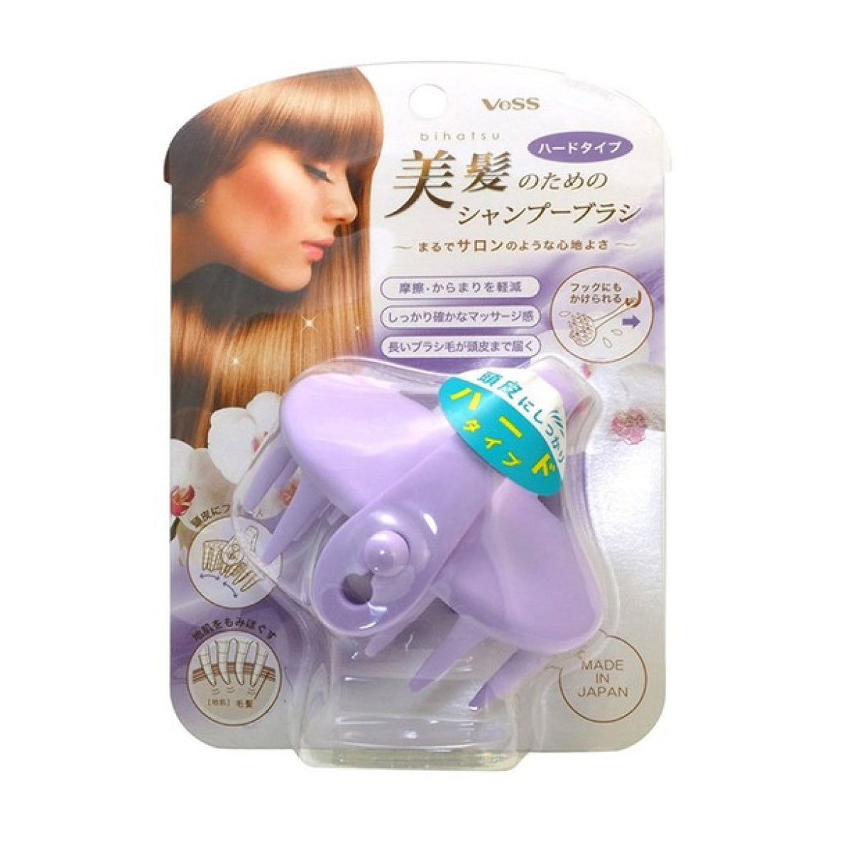 VeSS BIHATCU SHAMPOO BRUSH FOR BEAUTY HAIR Масажер для шкіри голови
