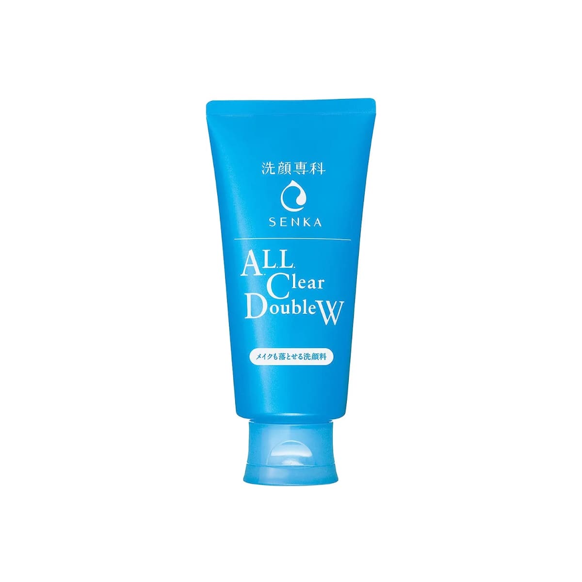 SHISEIDO SENKA ALL CLEAR DOUBLE W Пінка для вмивання та зняття макіяжу з гіалуроновою кислотою і протеїнами шовку