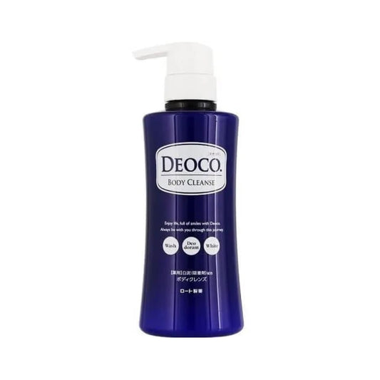 ROHTO DEOCO BODY CLEANSE MEDICATED DEODORANT WASH WHITE Гель для душа з лікувальним та дезодоруючим ефектом