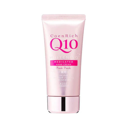KOSE COENRICH WHITENING HAND CREAM FRESH PEACH  Лікувальний відбілюючий крем для рук свіжозібраний персик