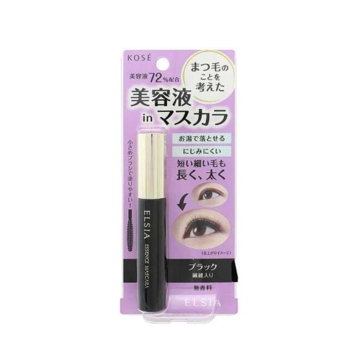 KOSE ELSIA PLATINUM ESSENCE MASCARA Японська туш для подовження вій.