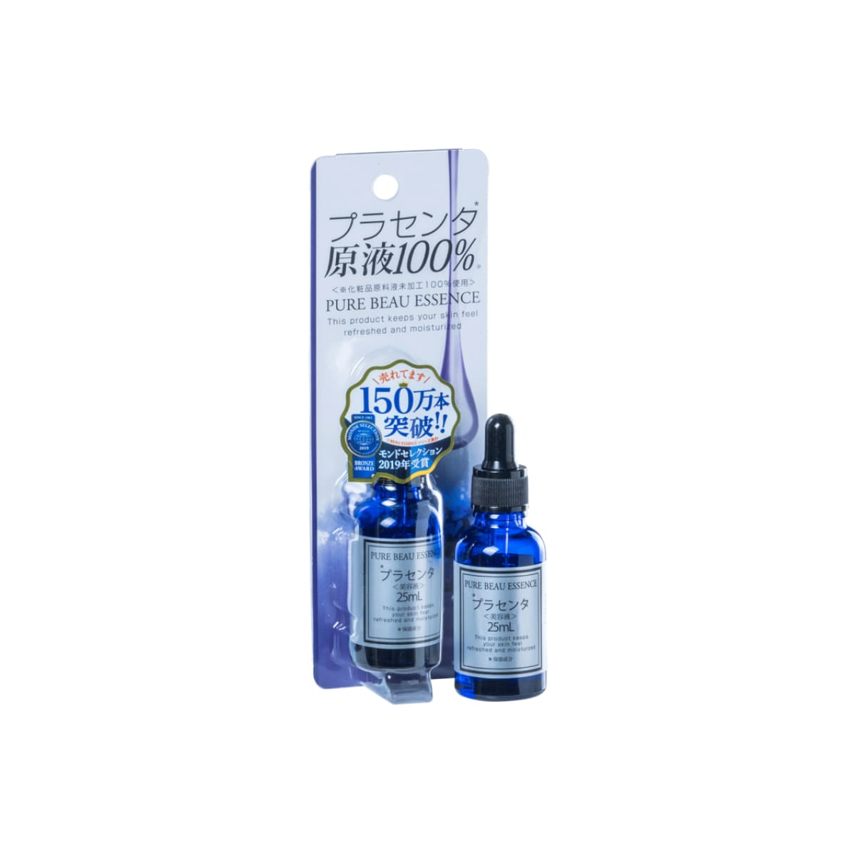 JAPAN GALS PURE BEAU ESSENCE Поживна сироватка з 100% розчином плаценти