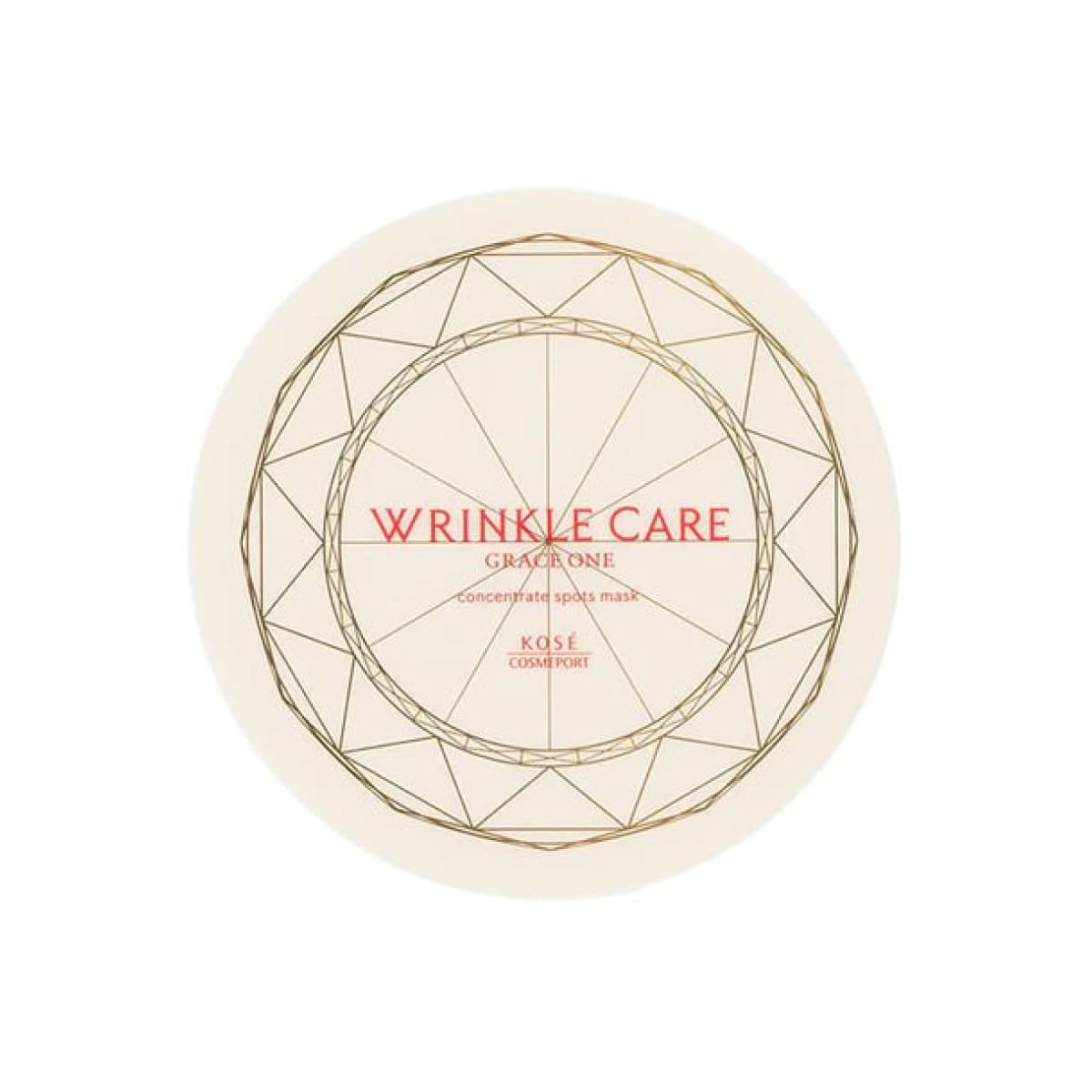 KOSE GRACE ONE WRINKLE CARE CONCENTRATE SPOTS MASK Зволожуючі патчі для шкіри навколо очей та губ
