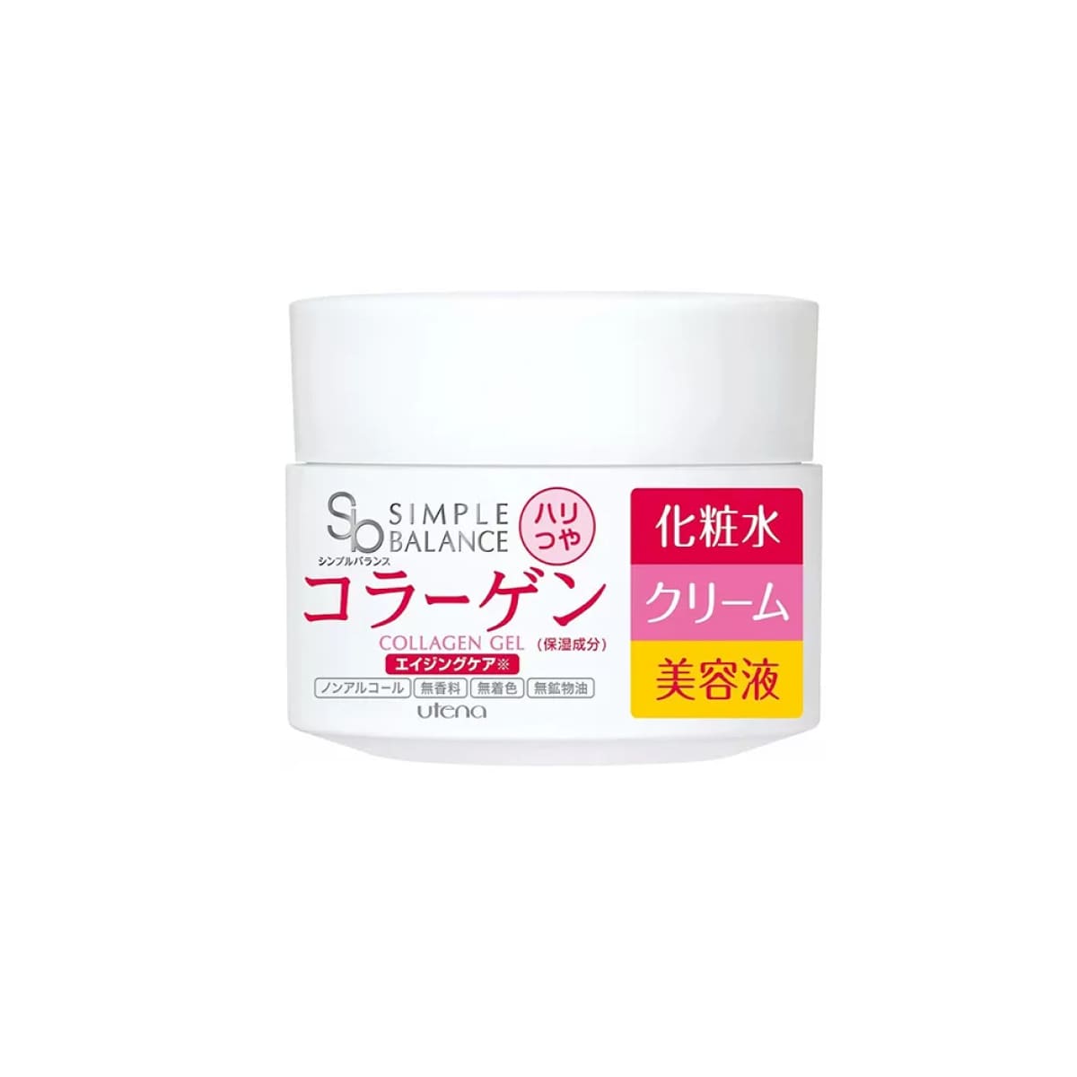 UTENA SIMPLE BALANCE MOISTURE CREAM COLLAGEN GEL Зволожуючий крем-гель з колагеном і гіалуроновою кислотою