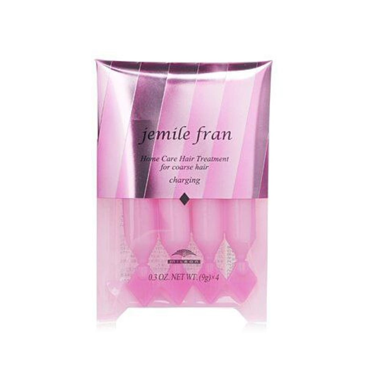 MILBON JEMILE FRAN HOME CARE HAIR TREATMENT PINK DIAMOND 9Gx4 Ампули для відновлення та зволоження сухого та жорсткого волосся