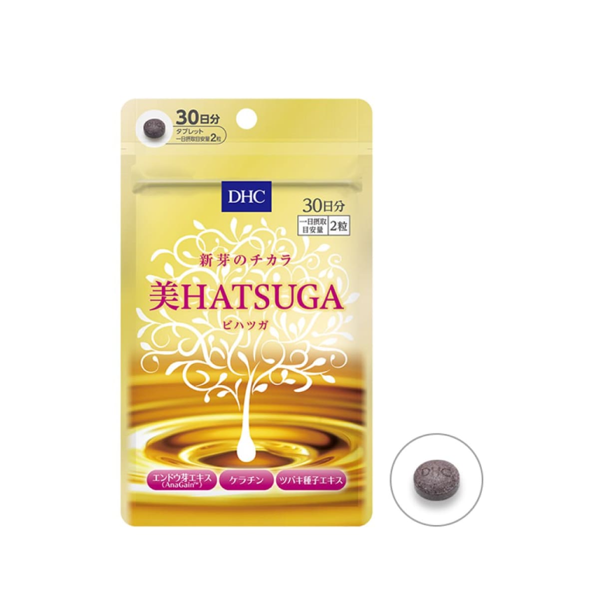 DHC HATSUGA, 30 Days Natural complex for strengthening, growth and