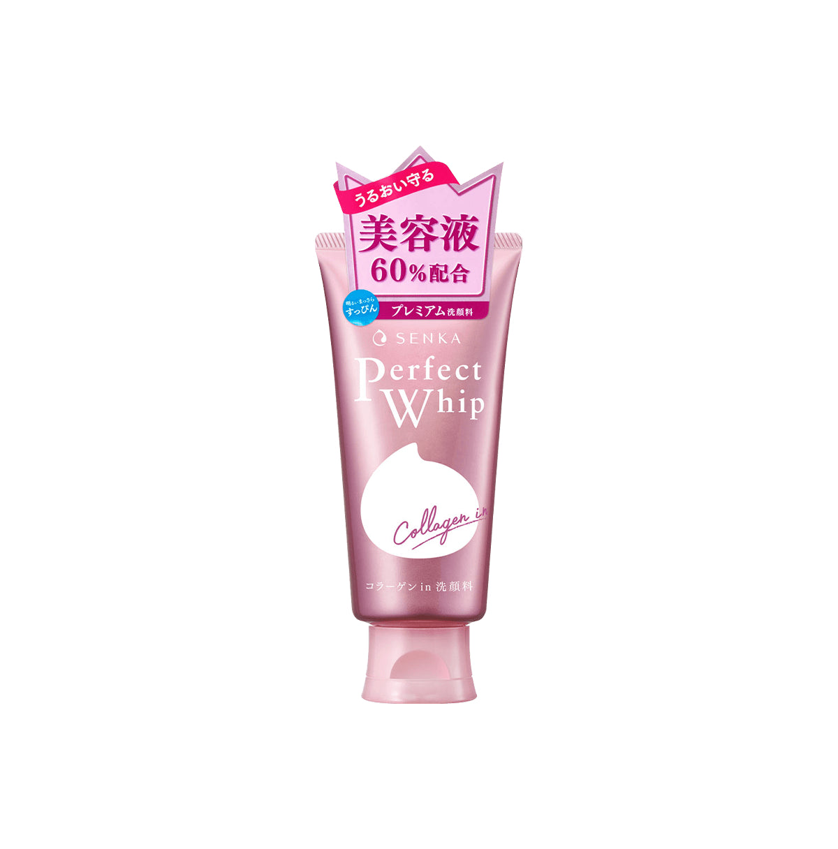 SHISEIDO SENKA PERFECT WHIP COLLAGEN IN Пінка для вмивання обличчя з колагеном