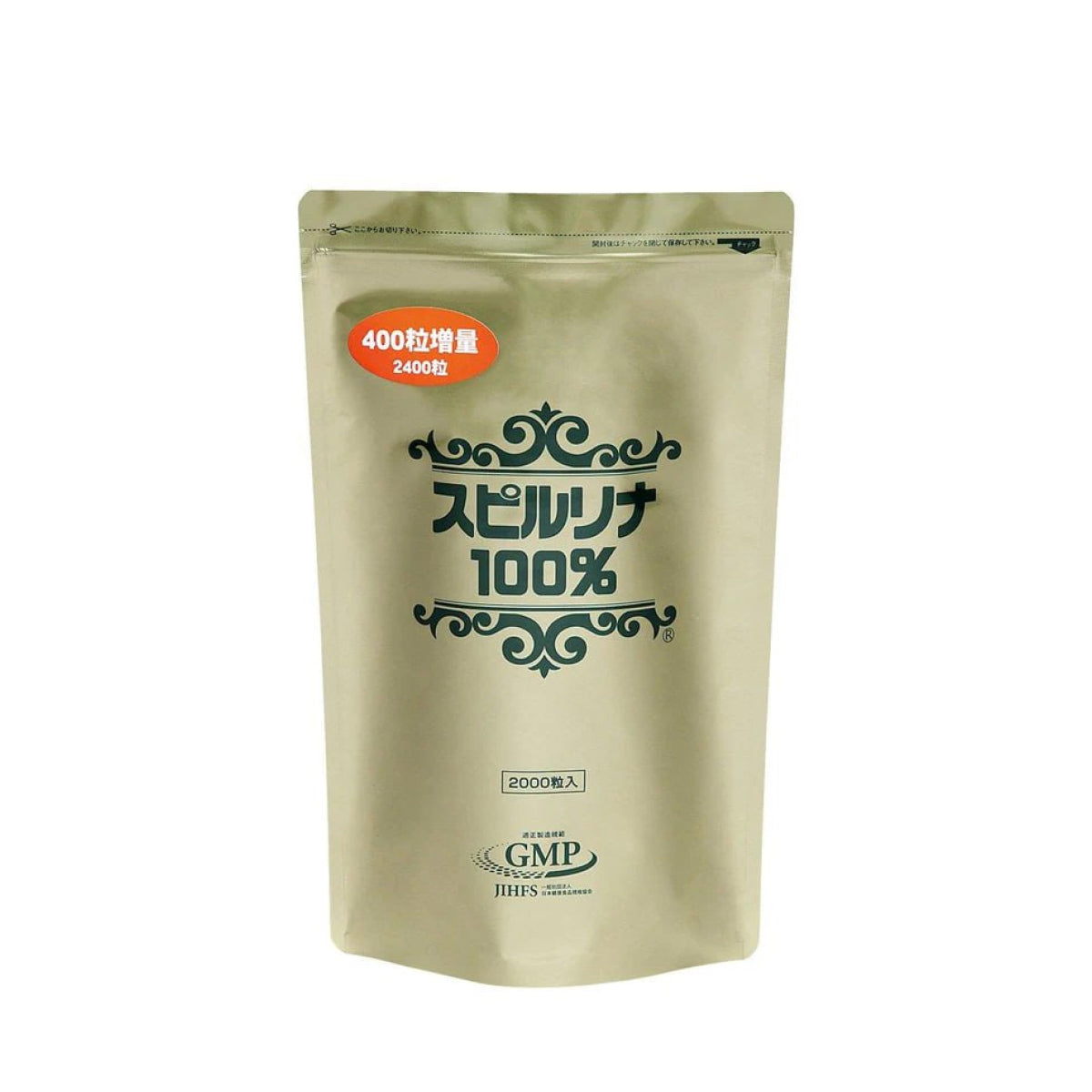 JAPAN ALGAE SPIRULINA 100% 2000+400 Tablets 100% Японська спіруліна