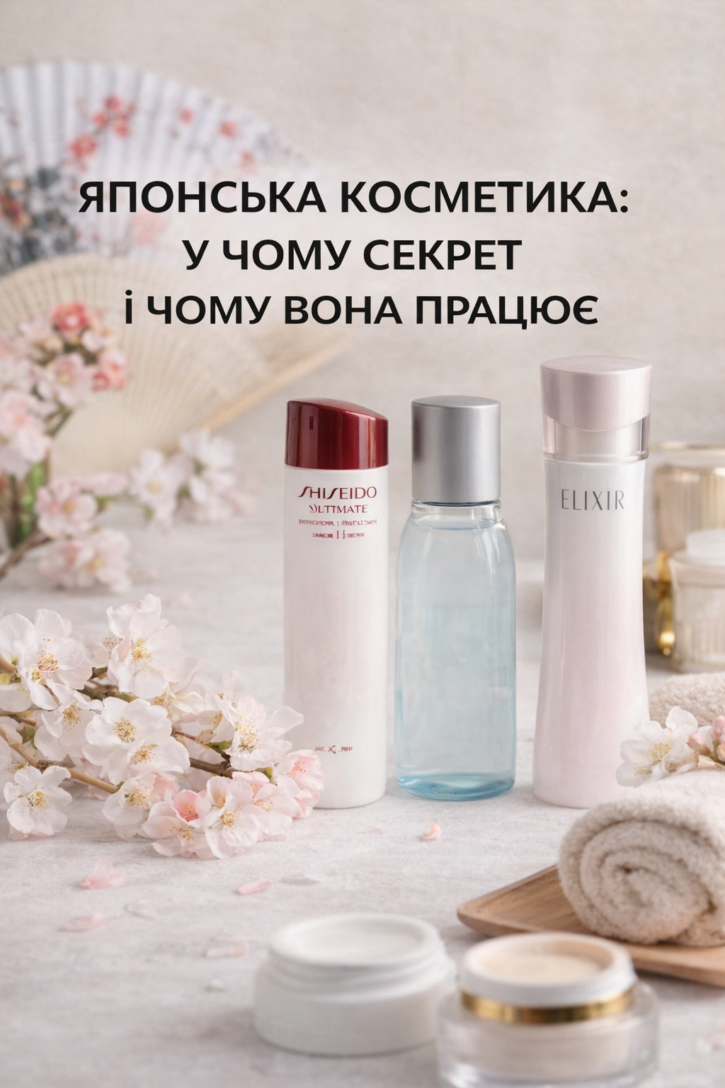 🧴 Японська косметика: у чому секрет і чому вона працює?