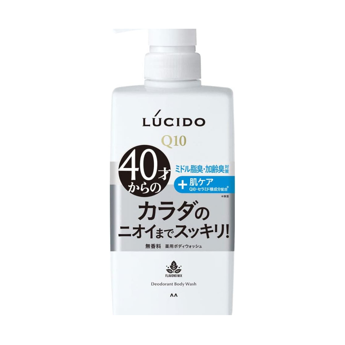 MANDOM LUCIDO MEN MEDICATED DEODORANT BODY WASH Лікувальний гель для душу,450 мл