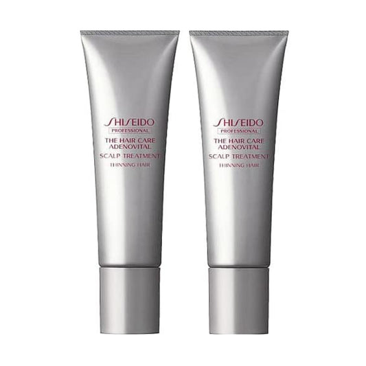 SHISEIDO THE HAIR CARE ADENOVITAL SCALP TREATMENT Бльзам для шкіри голови т росту волосся, 130 г(2 шт)