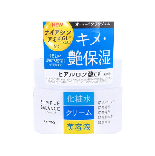 UTENA SIMPLE BALANCE All-in-One Gel Гель крем для обличчя все в одному, 100 г.