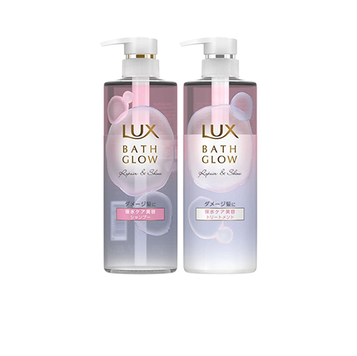 LUX BATH GLOW REPAIR & SHINE– Зволожуючий догляд для пошкодженого волосся