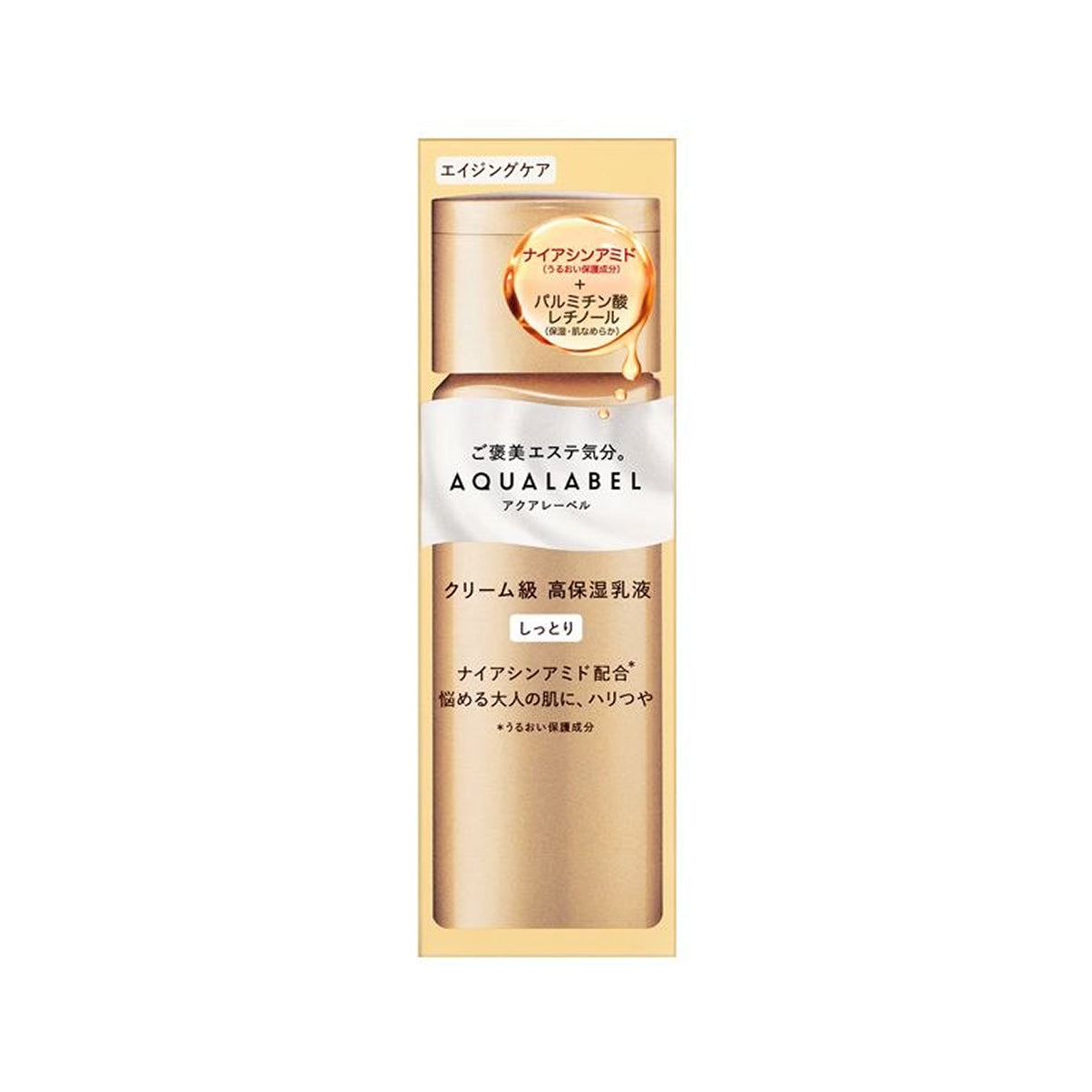 Антивіковий лосьйон для глибокого зволоження та пружності шкіри AQUALABEL Aging Care Lotion Moist