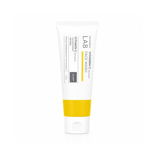 UNLABEL LAB Vitamin C Face Wash – Ензимна пінка для вмивання з вітаміном C, глутатіоном та ретинолом