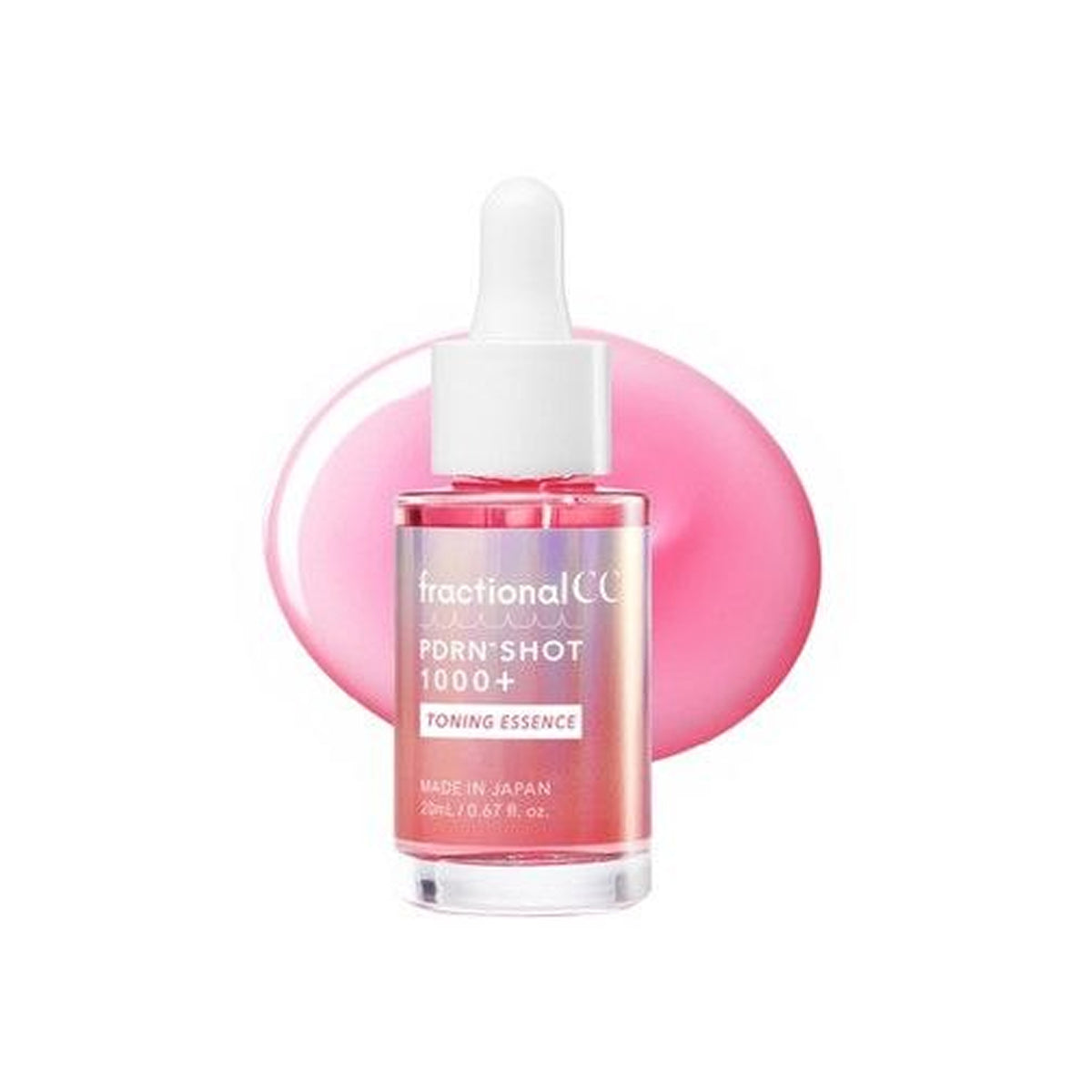 FRACTIONAL CC PDRN Shot 1000+ Toning Essence — японська есенція з PDRN та мікроспікулами, 20 мл