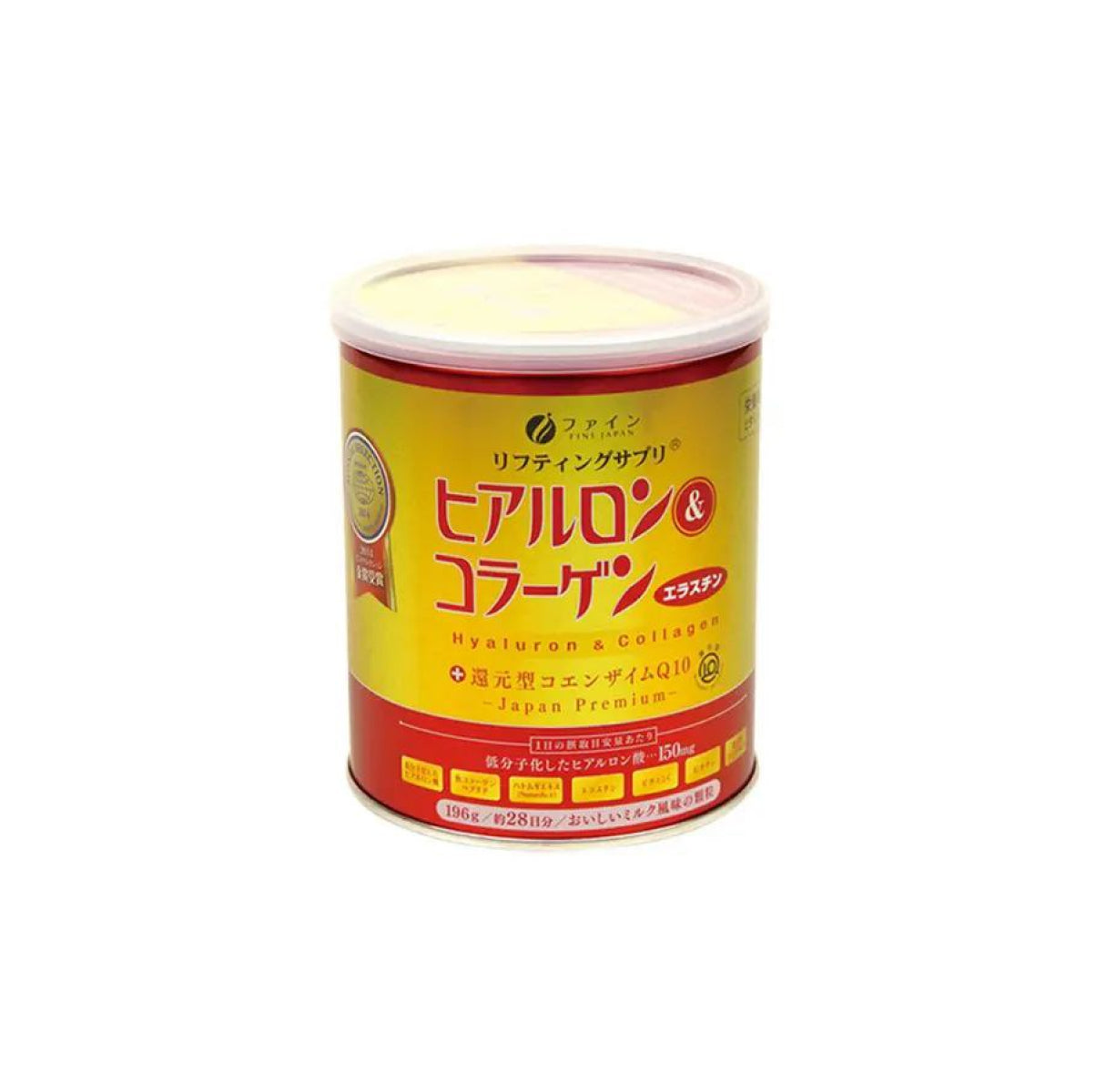 FINE JAPAN HYALURON &amp; COLLAGEN PREMIUM SUPPLEMENT 210g (for 30 Days) Drinkable collagen from marine fish + hyaluronic acid